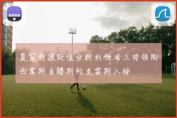 夏窗新援贬值分析利物浦三将领衔西蒙斯吉滕斯约克雷斯入榜