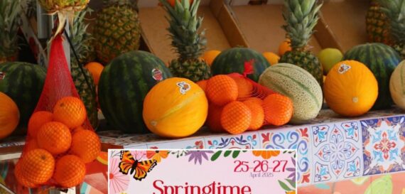 Street Fruit Juice at the Springtime Festival
